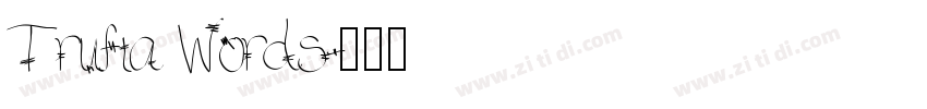 Trufla Words字体转换
